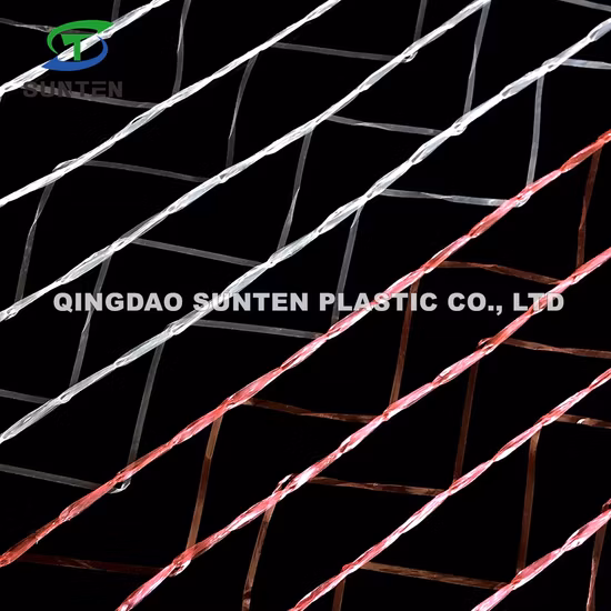 Red PE/Polyethylene/PP/Plastic/Agricultural White Packing Round Silage/Grass Hay Bale/Bales Net Wrap