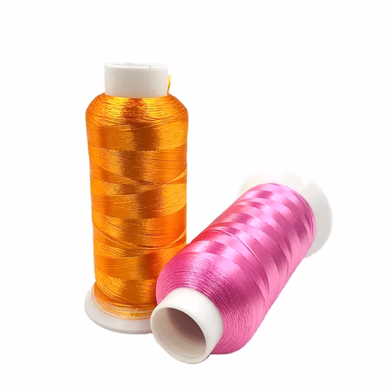 Factory Supply 120d/2 100% Rayon Thread Embroidery 5000m Wholesale