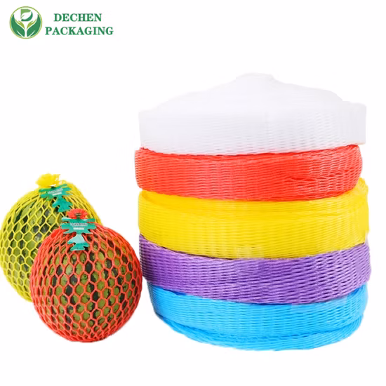Packaging PE Tubular Net for Fruit Packing Foam Sleeve to Protect The Eggs