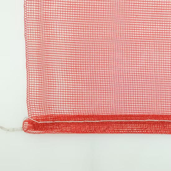 PP/PE Woven Drawstring Mesh Bags for Packing Wood Vegetables and Fruits Mesh Net Sacks